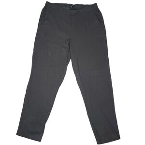 Eileen Fisher Women's Charcoal Gray 100% Tencel Lyocell Tapered Pants